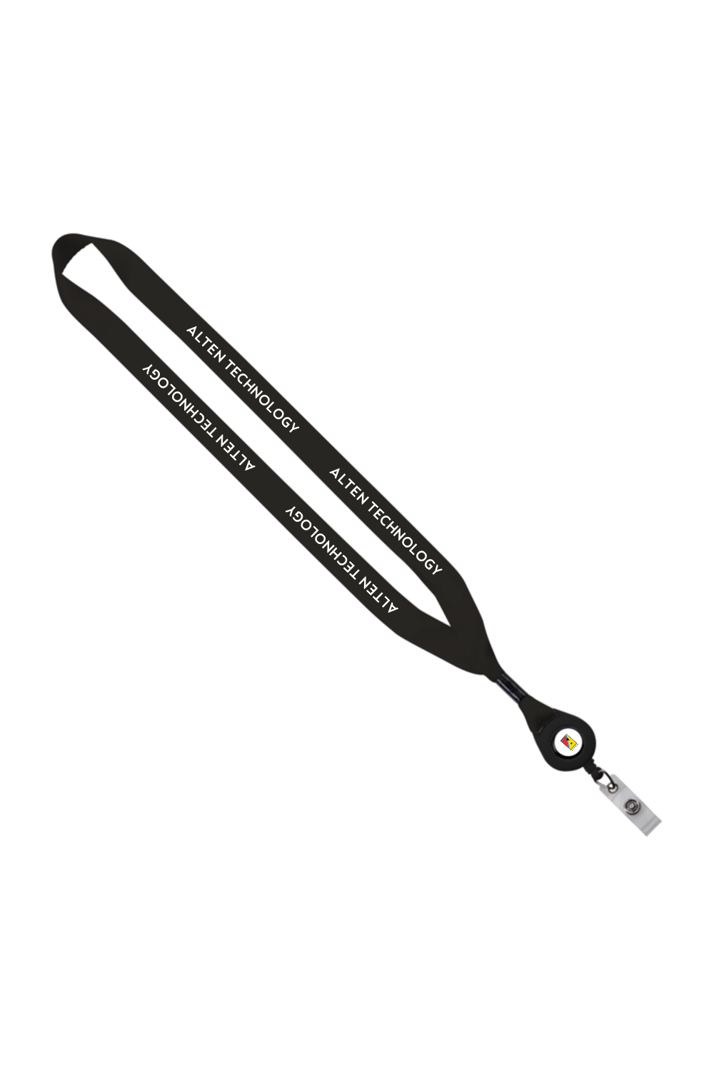 Retractable Polyester Lanyard