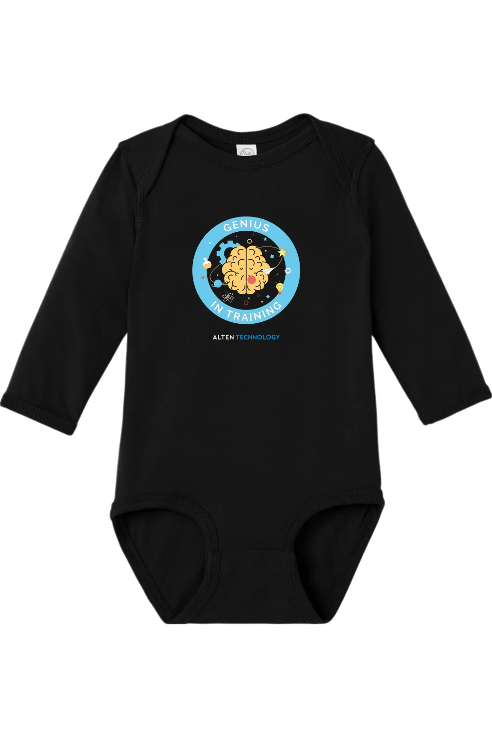 Infant Long Sleeve Jersey Bodysuit - Genius in Training