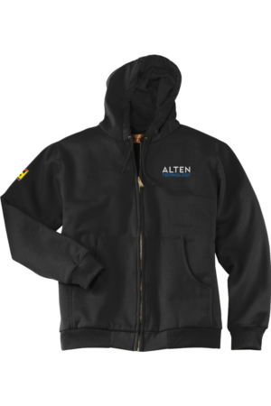 Men's Heavyweight Full-Zip Hooded Sweatshirt