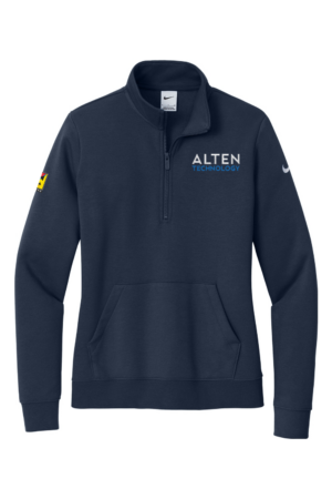 Women's Club Fleece Sleeve Swoosh 1/2-Zip
