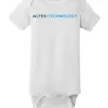 Infant Short Sleeve Baby Rib Bodysuit