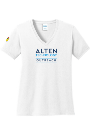 Women's Core Cotton V-Neck Tee - Outreach
