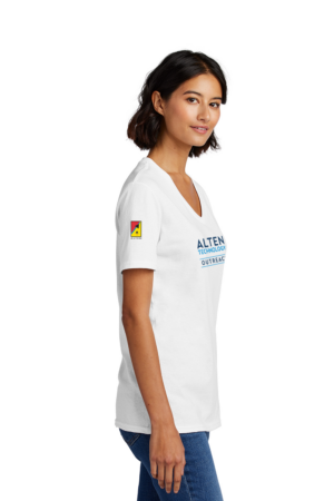 Women's Core Cotton V-Neck Tee - Outreach