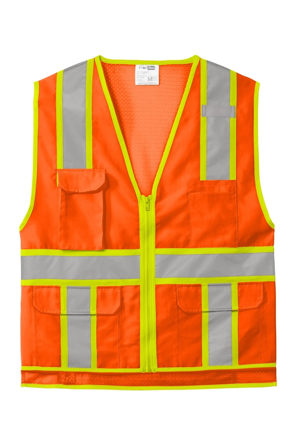 Alternative view of Surveyor Zippered Two-Tone Vest