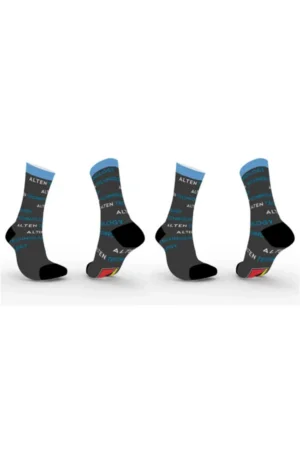2-Pair Bundle - Sustainable High-Speed Premium Crew Socks