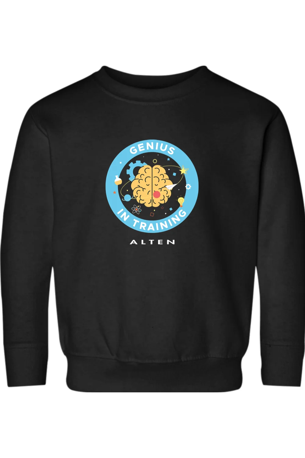 Alternative view of Kids Crewneck Sweatshirt | Genius
