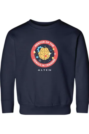Kids Crewneck Sweatshirt | Mentor of Genius