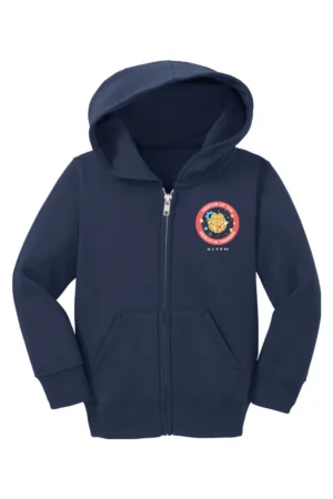 Toddler Fleece Full-Zip Sweatshirt | Mentor of Genius