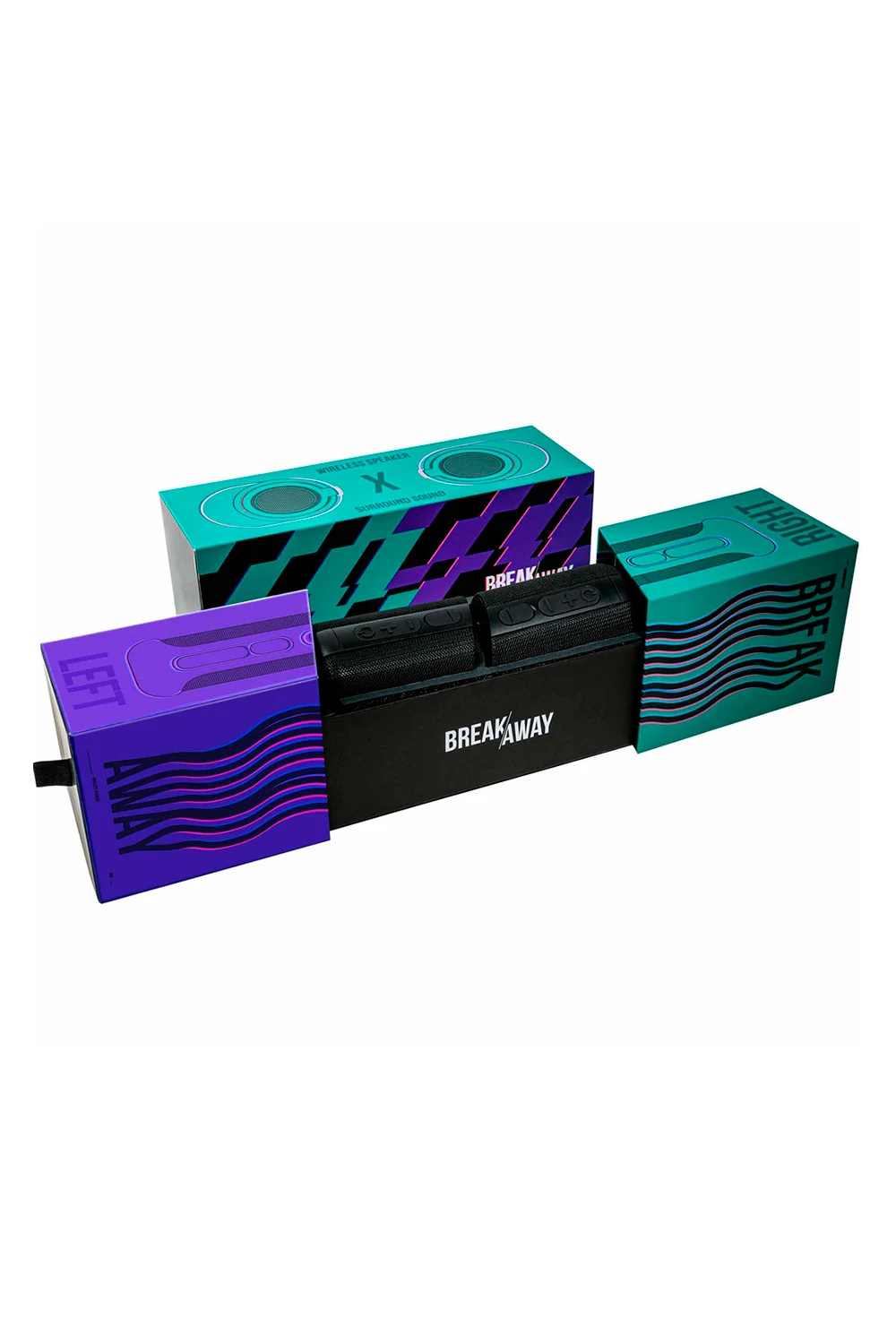 Alternative view of Breakaway Wireless Bluetooth Speaker
