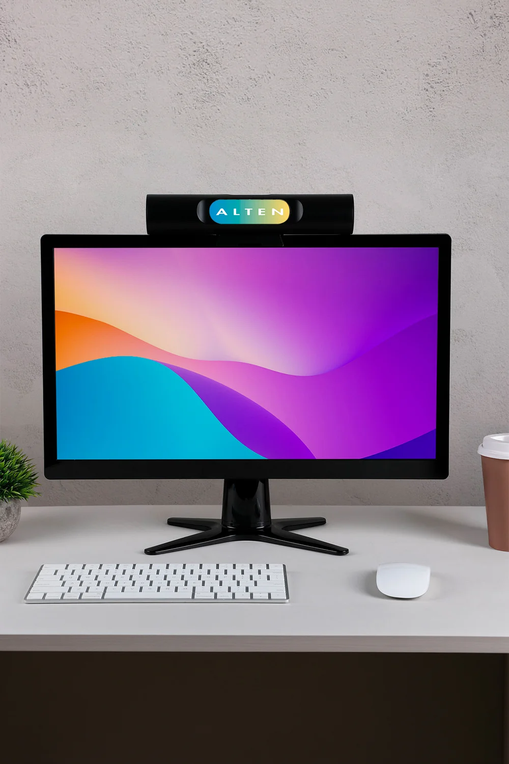 Alternative view of Clip-On Monitor Speaker