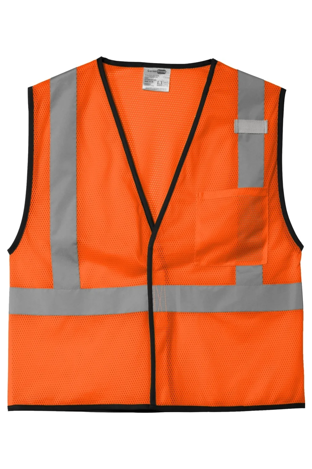 Economy Mesh One-Pocket Vest - Image 4