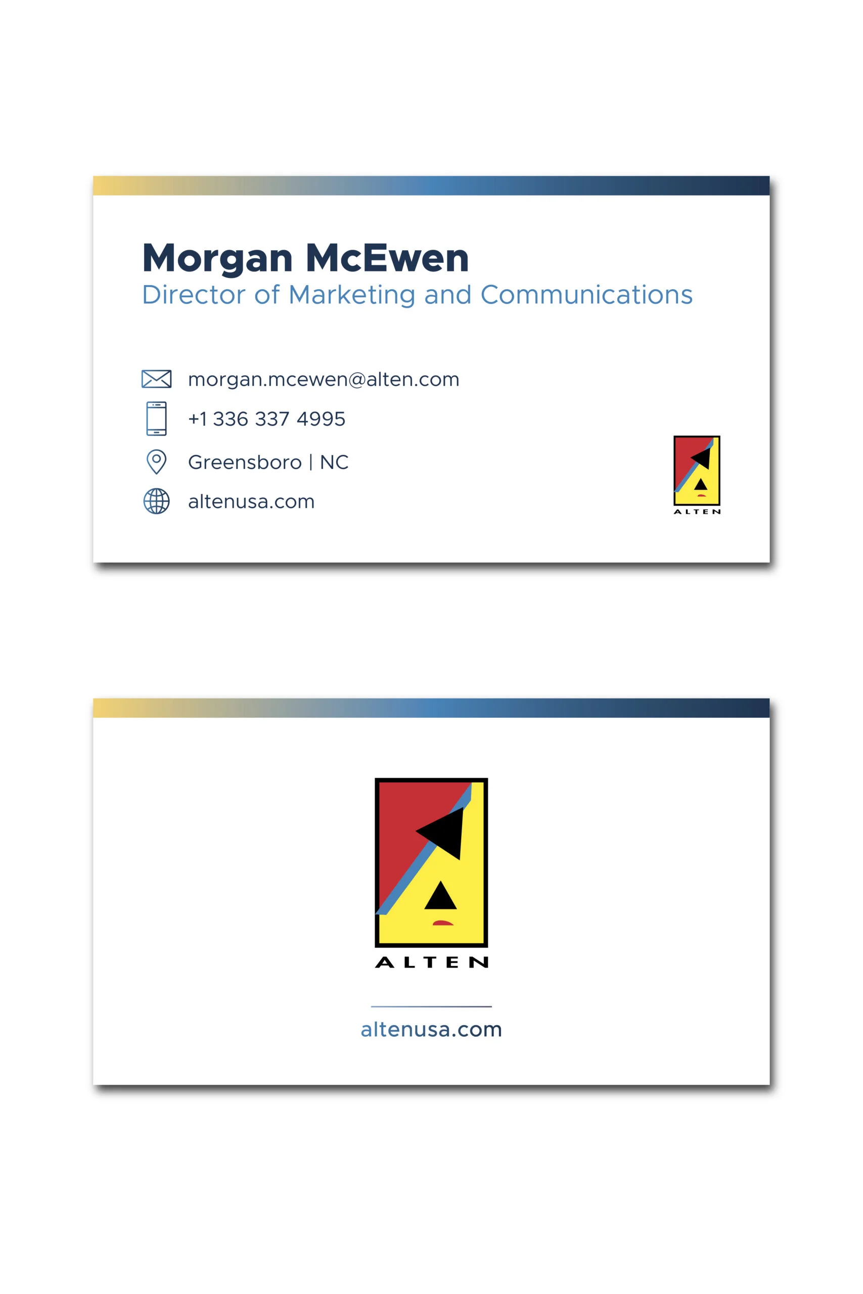 Alten Business Cards